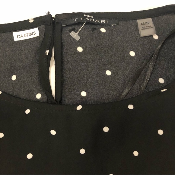 Tahari short sleeve top NWOT - Picture 4 of 7